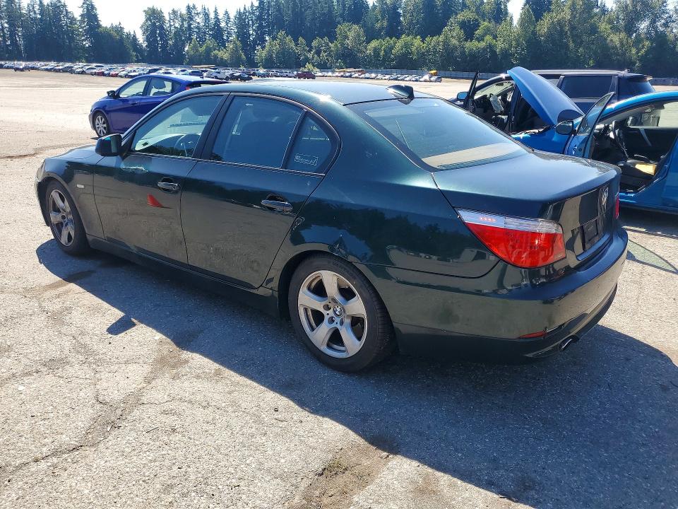 2010 BMW 5 series VIN WBANW1C52AC167331 COPART salvage auction — FRONT END, WA - VEHICLE CERT OF OWNERSHIP-TITL, sold $350 on 2026-07-16 (photo 2)