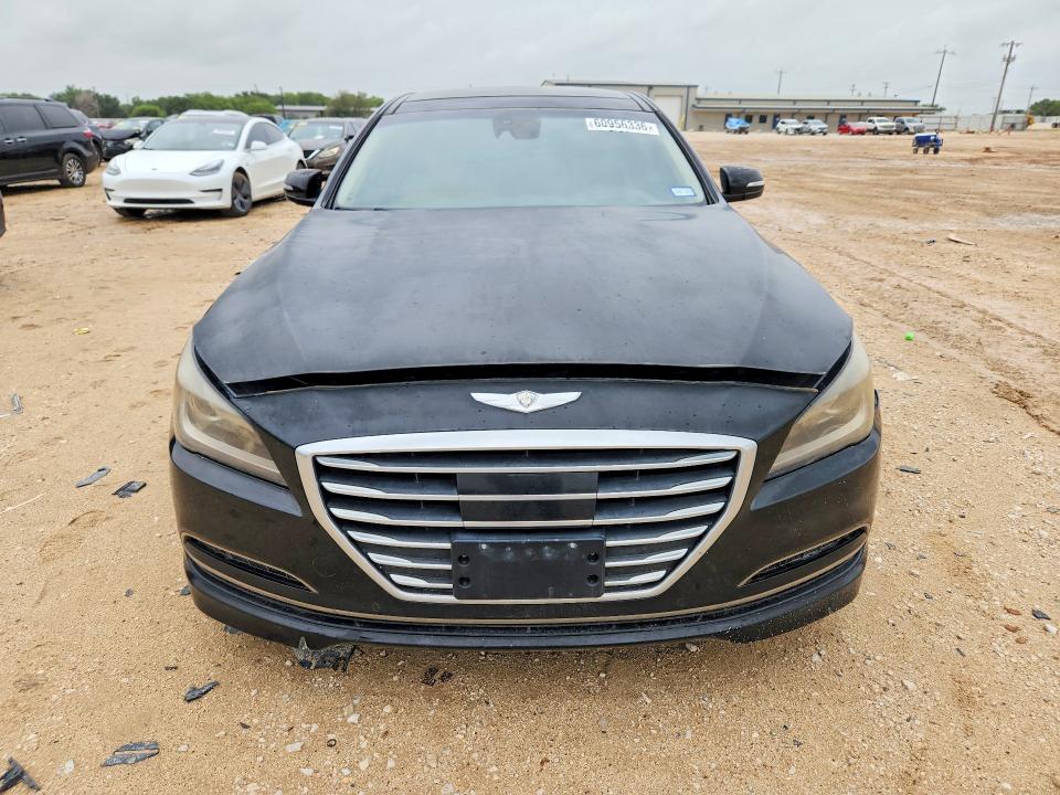 2015 Hyundai Genesis VIN KMHGN4JE9FU088562 COPART salvage auction — MECHANICAL, Tx - Certificate Of Title (P), sold $1,200 on 2026-07-30 (photo 5)
