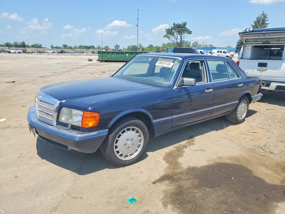 1990 Mercedes-benz 560 VIN WDBCA39E8LA549971 COPART salvage auction — MINOR DENT/SCRATCHES, MI - CERTIFICATE OF TITLE, sold $5,100 on 2026-07-10 (photo 1)
