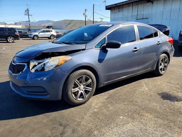 2014 Kia Forte VIN KNAFK4A60E5071978 COPART salvage auction — REAR END, Ca - Lien Papers-Salvage Or Ac, sold $775 on 2026-07-27 (photo 1)