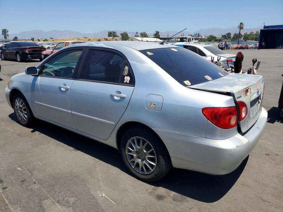 2006 Toyota Corolla VIN JTDBR32E460090156 COPART salvage auction — VANDALISM, Ca - Cert Of Title-Salvaged, sold $775 on 2026-07-29 (photo 2)