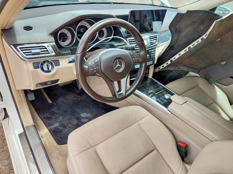 2015 Mercedes-benz E-class VIN WDDHF5KB1FB111687 COPART salvage auction — REAR END, AZ - CERT OF TITLE - SALVAGE, sold $4,200 on 2026-07-31 (photo 8)