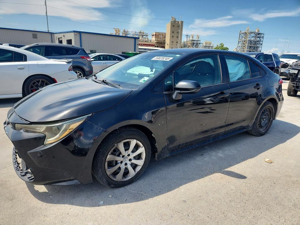 2021 Toyota Corolla VIN 5YFEPMAE4MP226637 COPART salvage auction — FRONT END, La - Cert Of Title-Salvage, sold $3,500 on 2026-07-15 (photo 1)