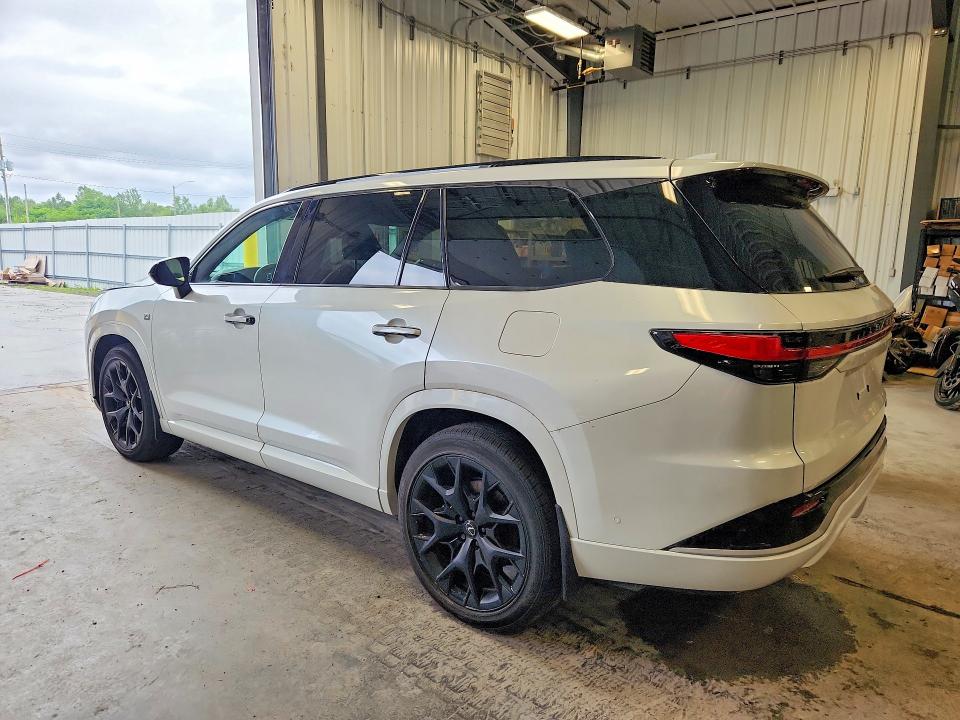 2025 Lexus Tx VIN 5TDAAAB67SS021310 COPART salvage auction — VANDALISM, On - Permit No Brand - Unfit, sold $48,750 on 2026-08-18 (photo 2)