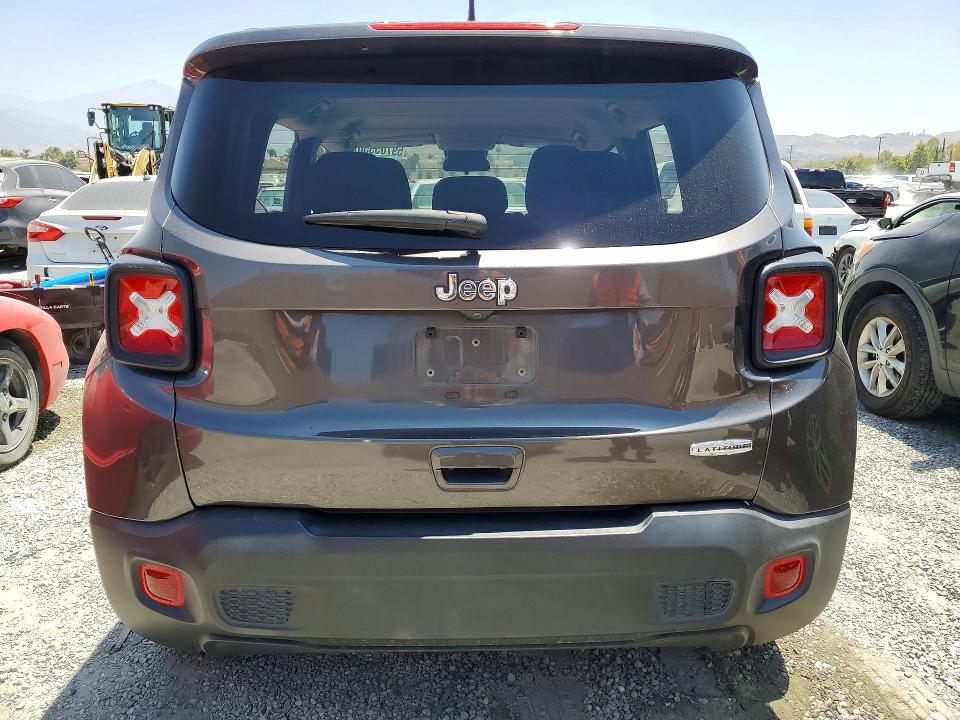 2021 Jeep VIN ZACNJCBB3MPM60494 COPART salvage auction — SIDE, Ca - Salvage Certificate, sold $2,150 on 2026-07-15 (photo 6)