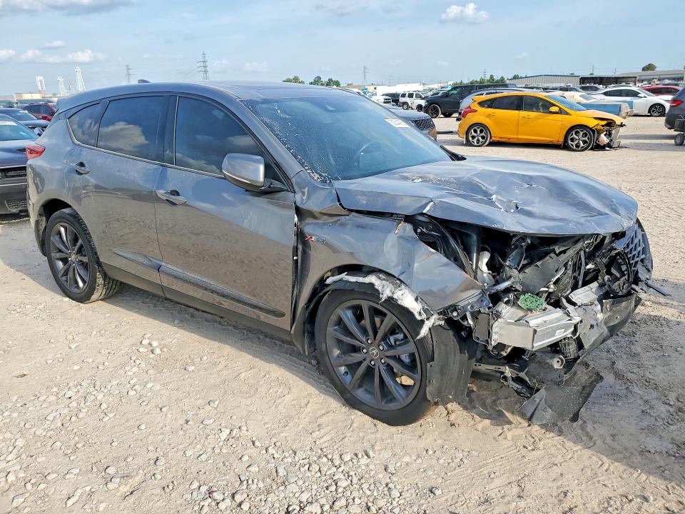 2025 Acura Rdx VIN 5J8TC2H63SL021257 COPART salvage auction — FRONT END, TX - SALVAGE VEHICLE TITLE, sold $7,500 on 2026-08-25 (photo 4)