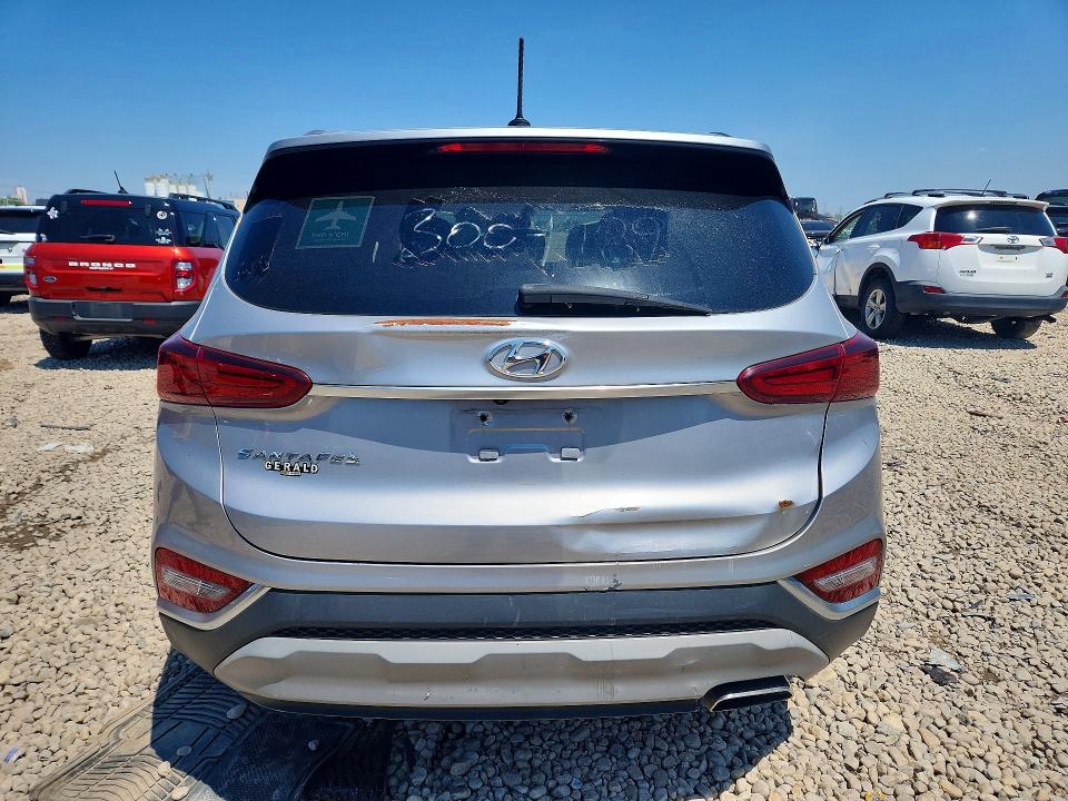 2020 Hyundai Santa fe VIN 5NMS23AD6LH198707 COPART salvage auction — FRONT END, Il - Certificate Of Title (P), sold $4,700 on 2026-07-31 (photo 6)