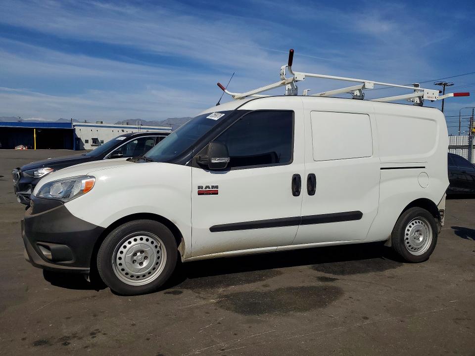 2020 Ram Promaster city VIN ZFBHRFAB8L6R67701 COPART salvage auction — REAR END, Ca - Salvage Certificate, sold $3,050 on 2026-08-05 (photo 1)