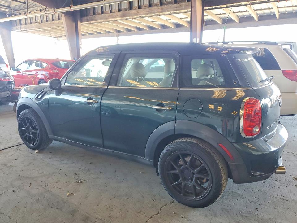 2014 Mini Cooper VIN WMWZC3C55EWP25330 COPART salvage auction — REAR END, Ca - Salvage Certificate, sold $650 on 2026-08-06 (photo 2)