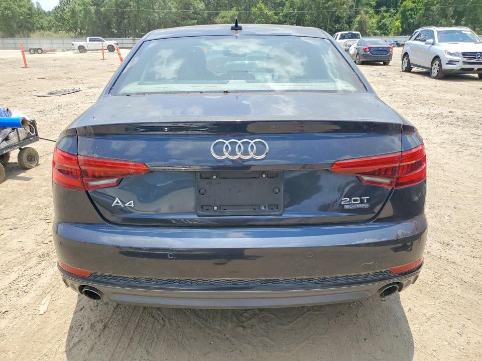 2017 Audi A4 VIN WAUENAF48HN021052 COPART salvage auction — MECHANICAL, La - Certificate Of Title, sold $1,950 on 2026-07-28 (photo 6)