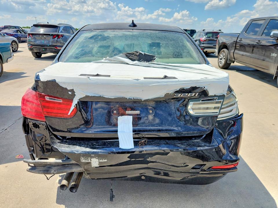 2015 BMW 3er VIN WBA3A5G58FNS85192 COPART salvage auction — FRONT END, Tx - Salvage Title-Flood Damage (P), sold $250 on 2026-07-27 (photo 6)