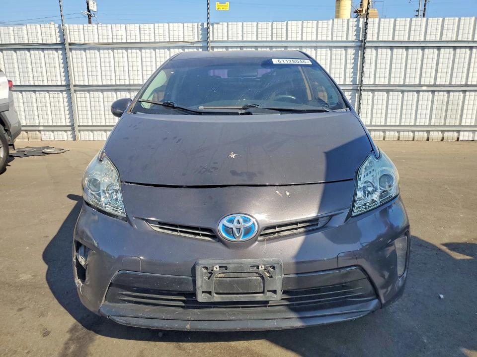 2012 Toyota Prius VIN JTDKN3DUXC1609099 COPART salvage auction — FRONT END, Ca - Salvage Certificate, sold $900 on 2026-07-27 (photo 5)