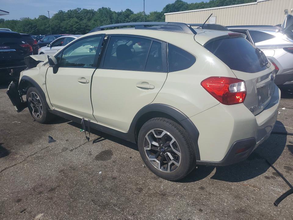 2017 Subaru Xv VIN JF2GPABC5H8221826 COPART salvage auction — FRONT END, Wv - Salvage Certificate, sold $575 on 2026-07-30 (photo 2)