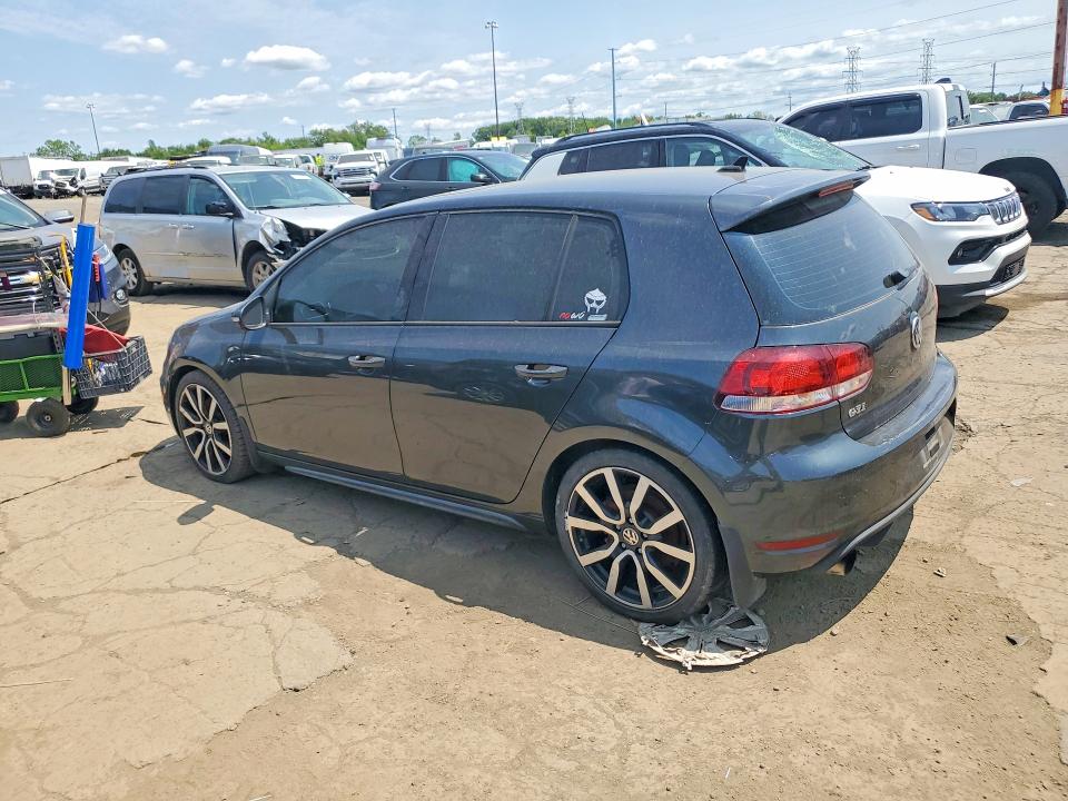 2014 Volkswagen Gti VIN WVWGD7AJ6EW010345 COPART salvage auction — FRONT END, MI - CERTIFICATE OF TITLE, sold $2,650 on 2026-08-07 (photo 2)
