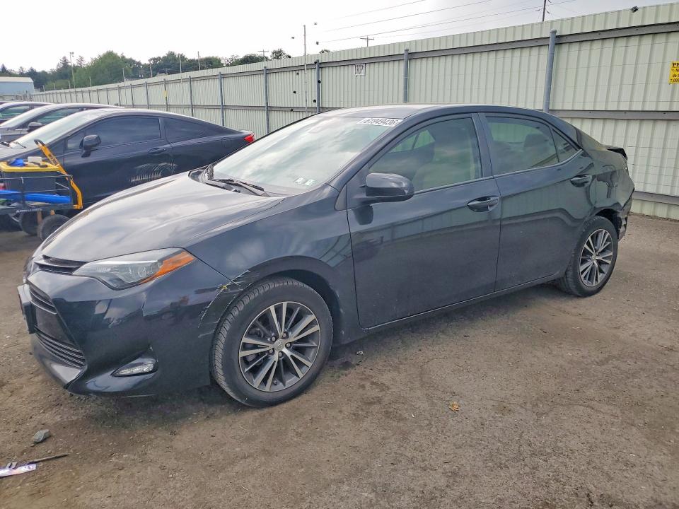 2018 Toyota Corolla VIN 5YFBURHE8JP840536 COPART salvage auction — REAR END, Pa - Certificate Of Salvage, sold $3,250 on 2026-07-28 (photo 1)