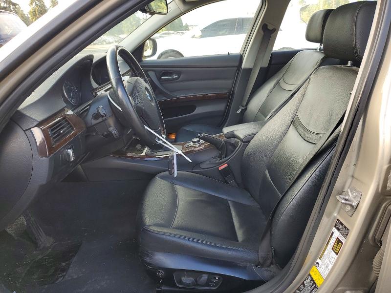 2011 BMW 3 series VIN WBAPK5G57BNN29925 COPART salvage auction — FRONT END, WA - BILL OF SALE, sold $500 on 2026-07-17 (photo 7)