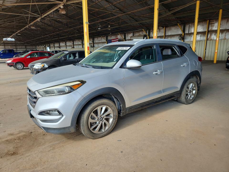 2016 Hyundai Tucson VIN KM8J33A20GU212733 COPART salvage auction — MINOR DENT/SCRATCHES, Az - Certificate Of Title, sold $1,250 on 2026-07-27 (photo 1)