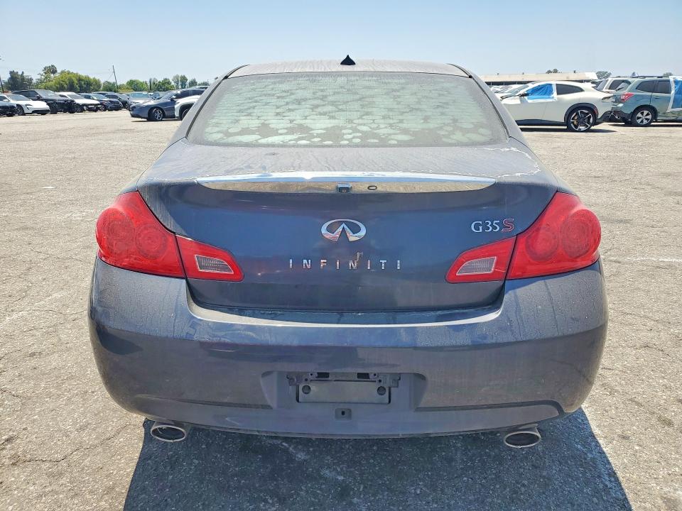 2008 Infiniti G35 VIN JNKBV61E98M201020 COPART salvage auction — MINOR DENT/SCRATCHES, CA - DIS/DLR/EXP ONLY CLEAN TITLE, sold $1,550 on 2026-07-14 (photo 6)