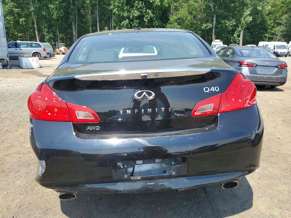 2015 Infiniti Q40 VIN JN1CV6AR4FM521760 COPART salvage auction — FRONT END, CT - CERT OF TITLE-SALVAGE, sold $450 on 2026-07-23 (photo 6)