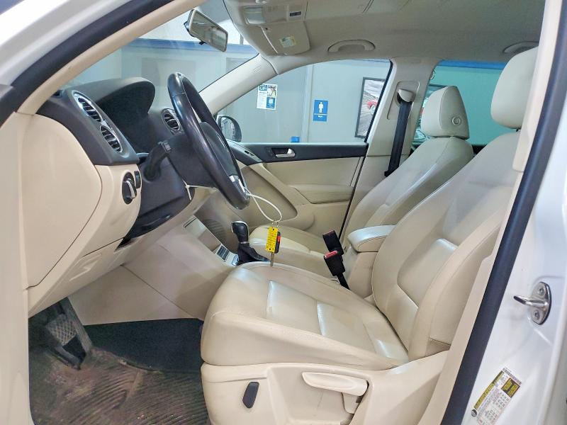 2012 Volkswagen Tiguan VIN WVGBV7AX2CW607397 COPART salvage auction — REAR END, Vt - Certificate Of Title, sold $1,650 on 2026-08-03 (photo 7)
