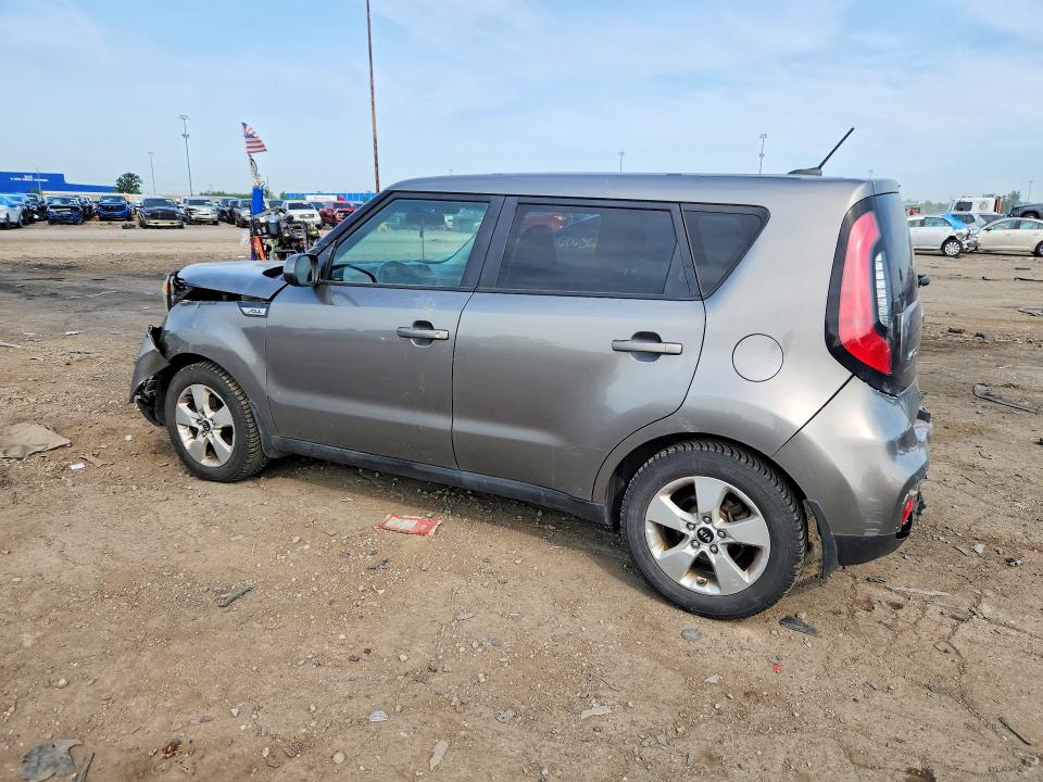 2017 Kia Soul VIN KNDJN2A29H7501330 COPART salvage auction — FRONT END, MI - CERTIFICATE OF TITLE, sold $325 on 2026-07-28 (photo 2)