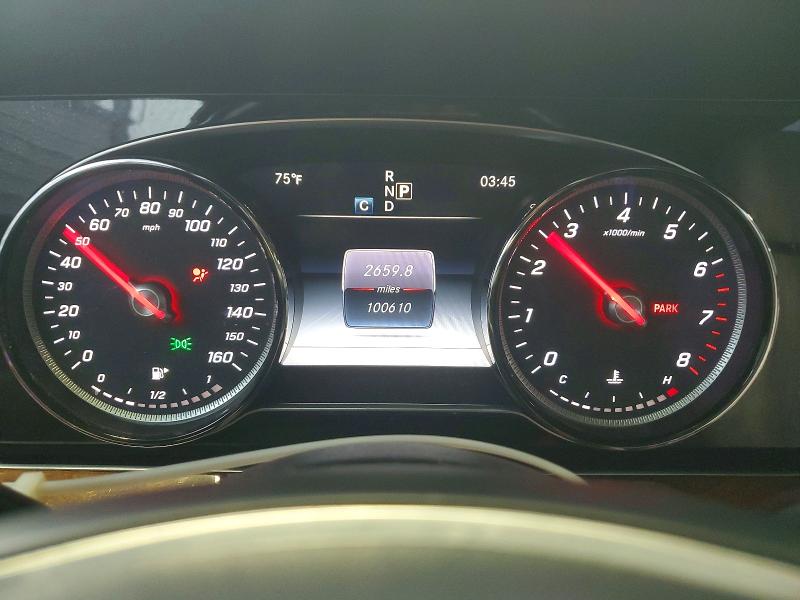 2017 Mercedes-benz E-klasse VIN WDDZF4JBXHA036061 COPART salvage auction — FRONT END, Ga - Cert Of Title-Salvage, sold $5,200 on 2026-07-20 (photo 9)