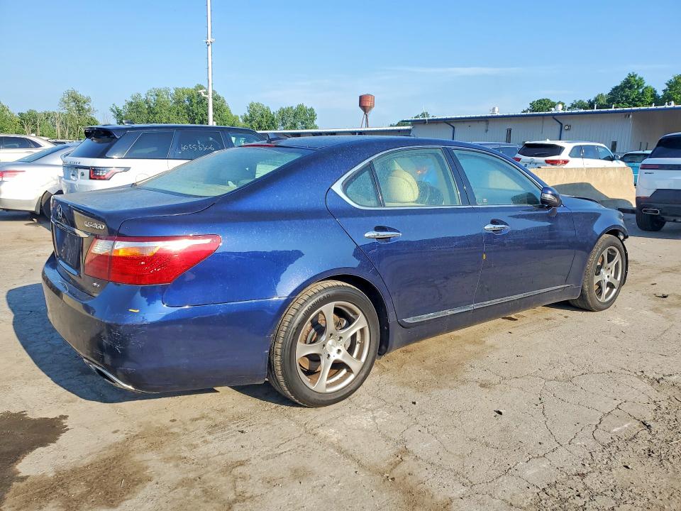 2011 Lexus Ls 460 VIN JTHCL5EF6B5011930 COPART salvage auction — FRONT END, Ny - Mv-907A Salvage Certificate, sold $725 on 2026-07-23 (photo 3)
