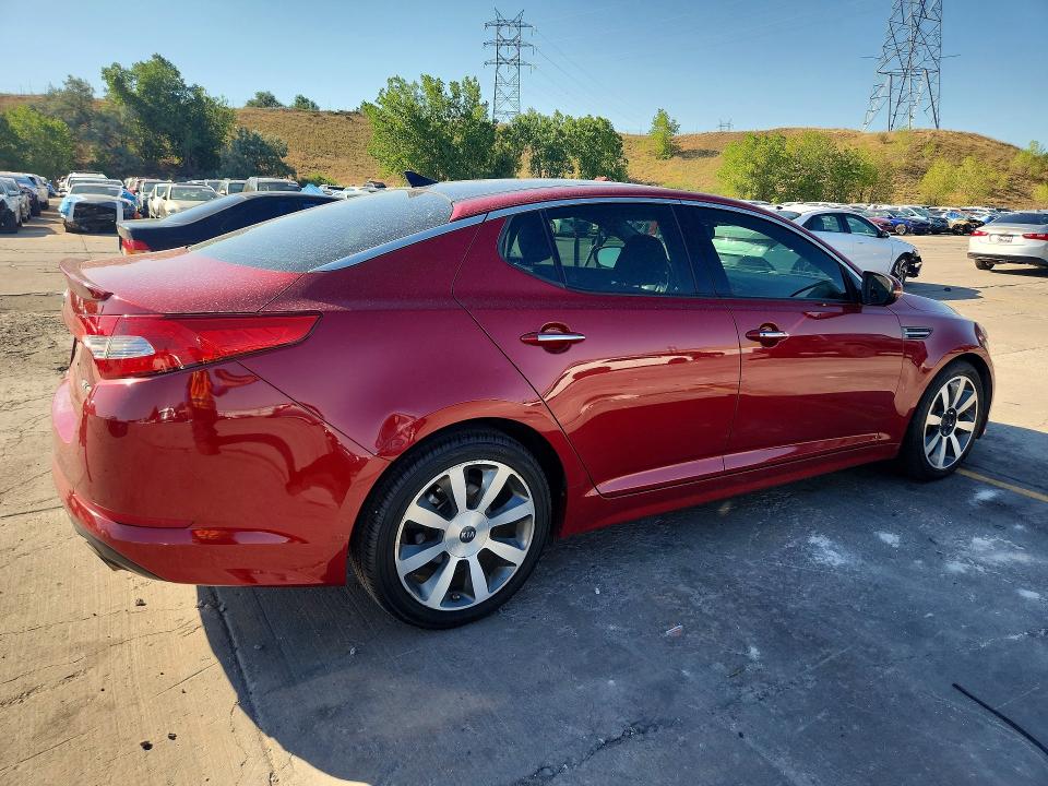 2012 Kia Optima VIN 5XXGR4A69CG082974 COPART salvage auction — SIDE, Co - Certificate Of Title, sold $1,550 on 2026-07-25 (photo 3)