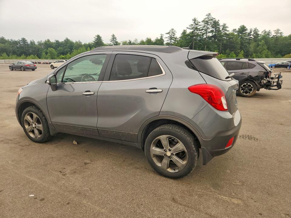 2014 Buick Encore VIN KL4CJGSB1EB776015 COPART salvage auction — MECHANICAL, Me - Certificate Of Title, sold $1,800 on 2026-07-17 (photo 2)