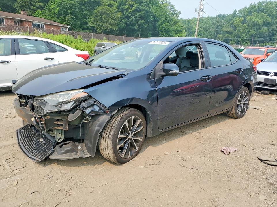 2017 Toyota Corolla VIN 5YFBURHE9HP644969 COPART salvage auction — FRONT END, Md - Cert Of Salvage > 75% Damage, sold $2,200 on 2026-07-30 (photo 1)