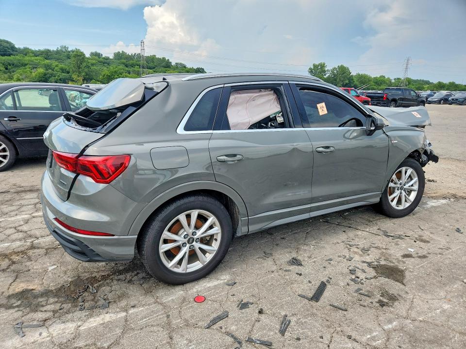 2025 Audi Q3 VIN WA1DECF35S1061941 COPART salvage auction — ALL OVER, Oh - Bill Of Sale-Parts Only (P), sold $1,300 on 2026-07-20 (photo 3)