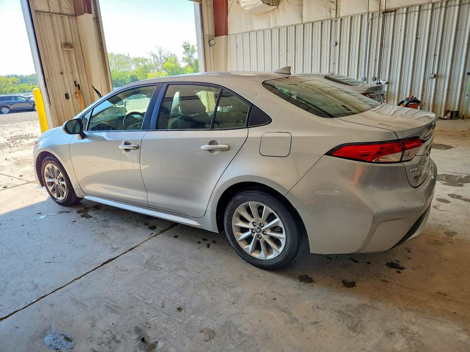2020 Toyota Corolla VIN JTDHPRAE1LJ067962 COPART salvage auction — HAIL, Wi - Salvage - Multiple Brands, sold $6,500 on 2026-07-27 (photo 2)