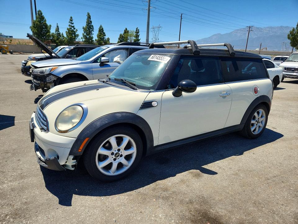 2009 Mini Cooper clubman VIN WMWML33569TX33163 COPART salvage auction — FRONT END, Ca - Dis/Dlr/Exp Only Clean Title, sold $250 on 2026-07-14 (photo 1)