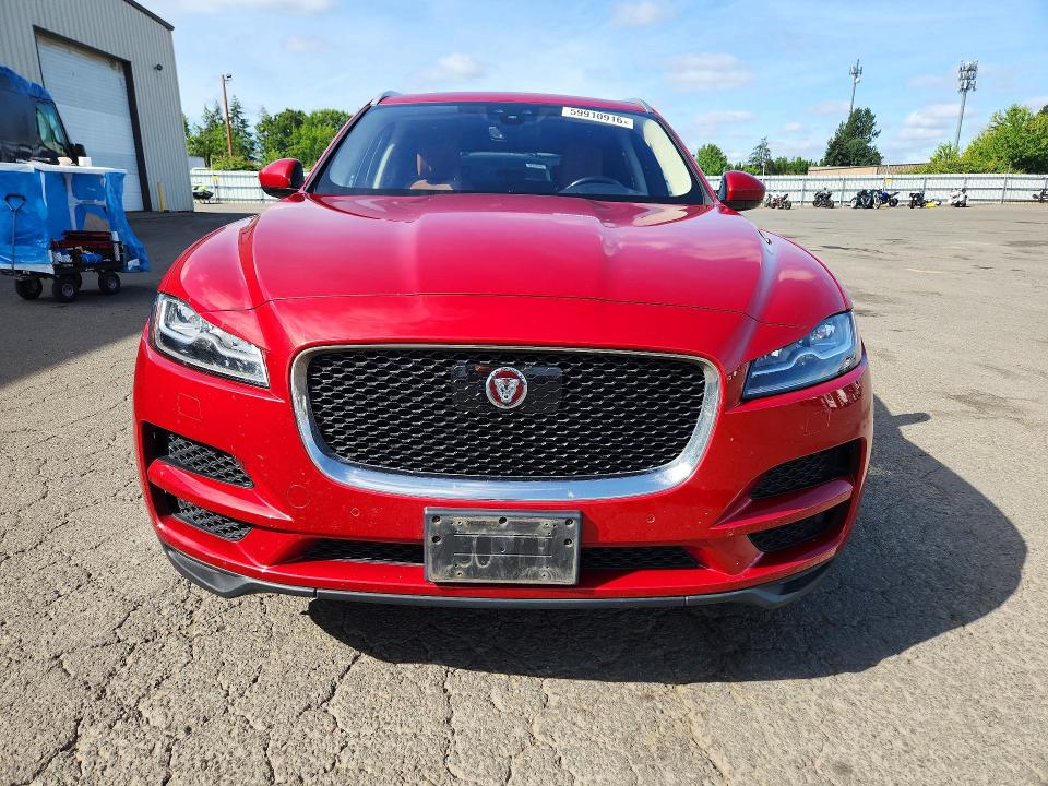 2019 Jaguar F-pace VIN SADCN2GX0KA366930 COPART salvage auction — MECHANICAL, Or - Certificate Of Title, sold $4,550 on 2026-07-18 (photo 5)