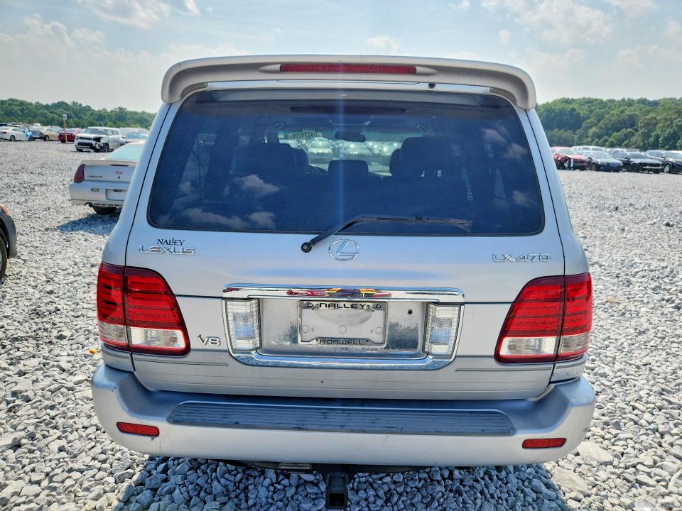 2006 Lexus Lx VIN JTJHT00W964007137 COPART salvage auction — FRONT END, Ga - Cert Of Title-Salvage, sold $3,550 on 2026-07-09 (photo 6)