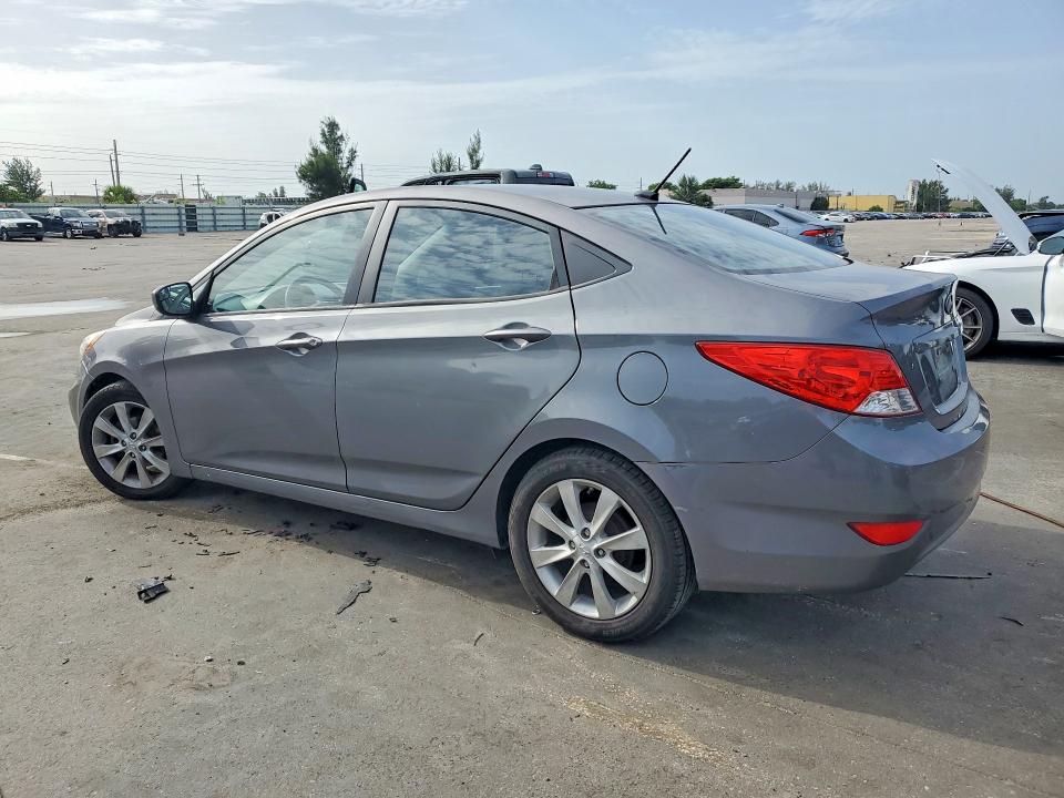 2014 Hyundai Accent VIN KMHCT4AE0EU637116 COPART salvage auction — FRONT END, Fl - Certificate Of Title (P), sold $1,000 on 2026-07-29 (photo 2)