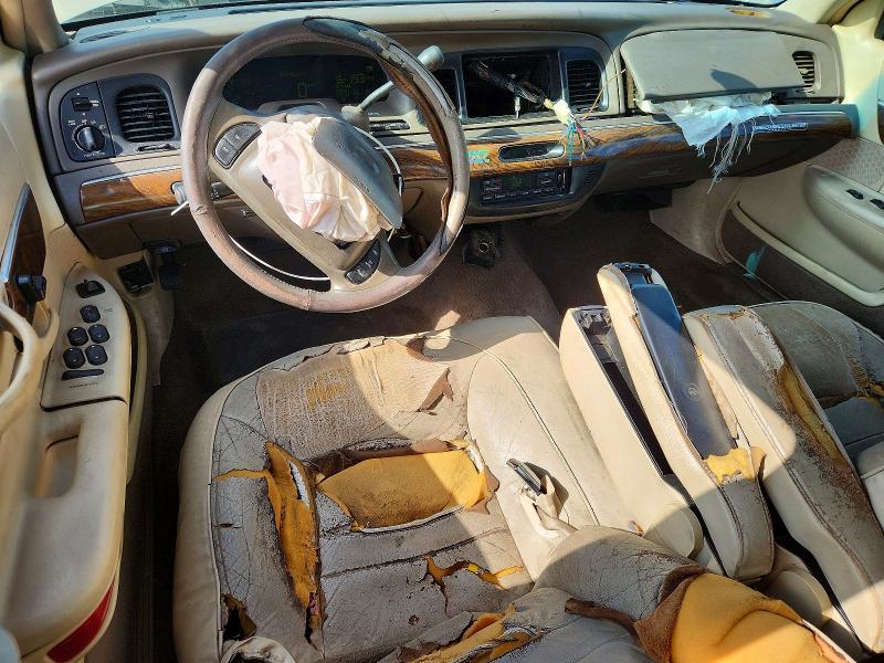 1999 Mercury Grand marquis VIN 2MEFM75W8XX672208 COPART salvage auction — FRONT END, Ga - Cert Of Title-Salvage Court Or, sold $200 on 2026-07-28 (photo 8)