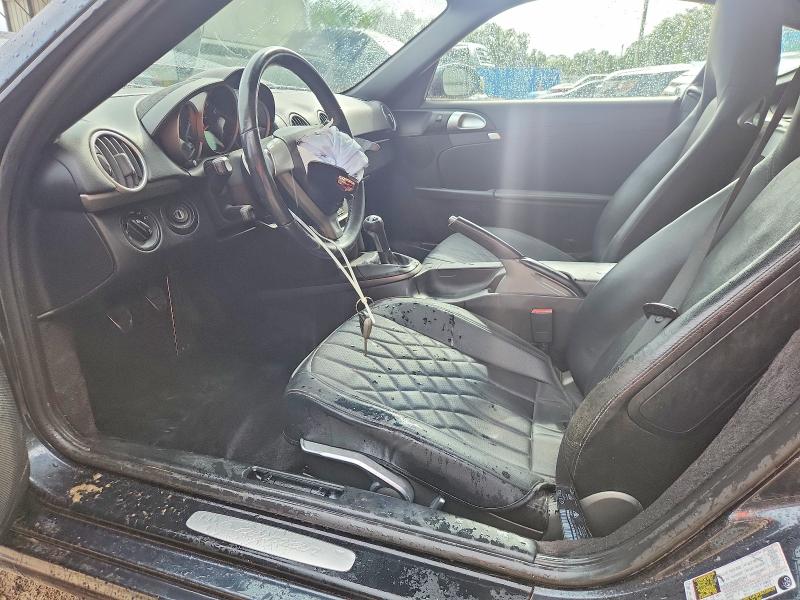 2007 Porsche Cayman VIN WP0AA29817U762858 COPART salvage auction — FRONT END, Fl - Cert Of Title Slvg Rebuildable, sold $4,300 on 2026-08-07 (photo 7)