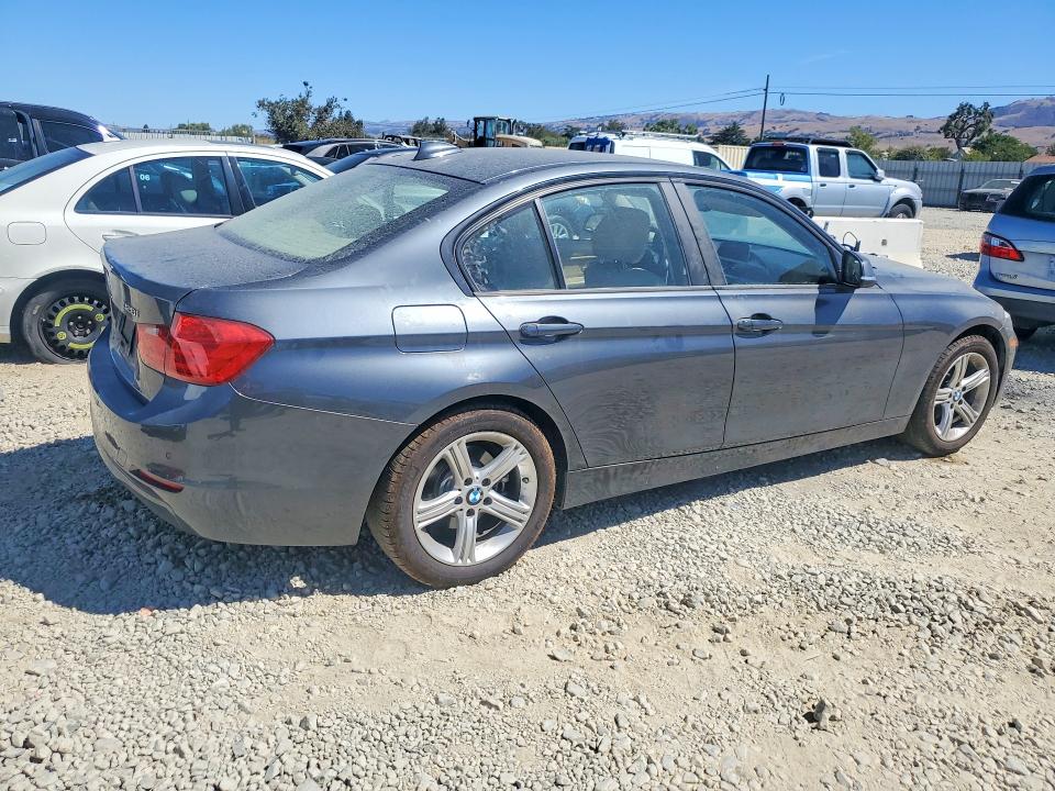2015 BMW 3 series VIN WBA3A5G57FNS90870 COPART salvage auction — FRONT END, CA - SALVAGE CERTIFICATE, sold $1,750 on 2026-08-06 (photo 3)