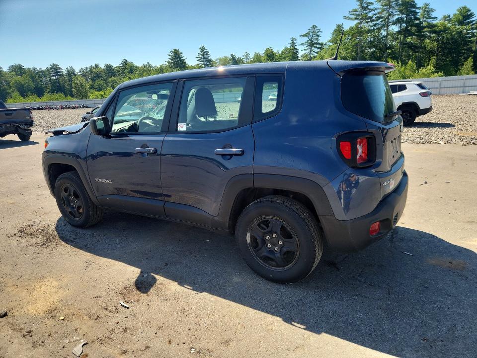 2020 Jeep Renegade VIN ZACNJBAB1LPL50523 COPART salvage auction — FRONT END, Me - Cert Of Title-Salvage Collisio, sold $2,150 on 2026-08-12 (photo 2)