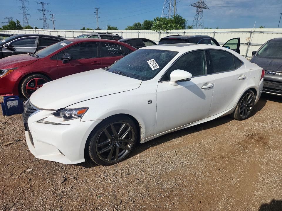 2014 Lexus Is VIN JTHCE1D24E5003296 COPART salvage auction — MECHANICAL, IL - CERTIFICATE OF TITLE, sold $3,000 on 2026-07-27 (photo 1)