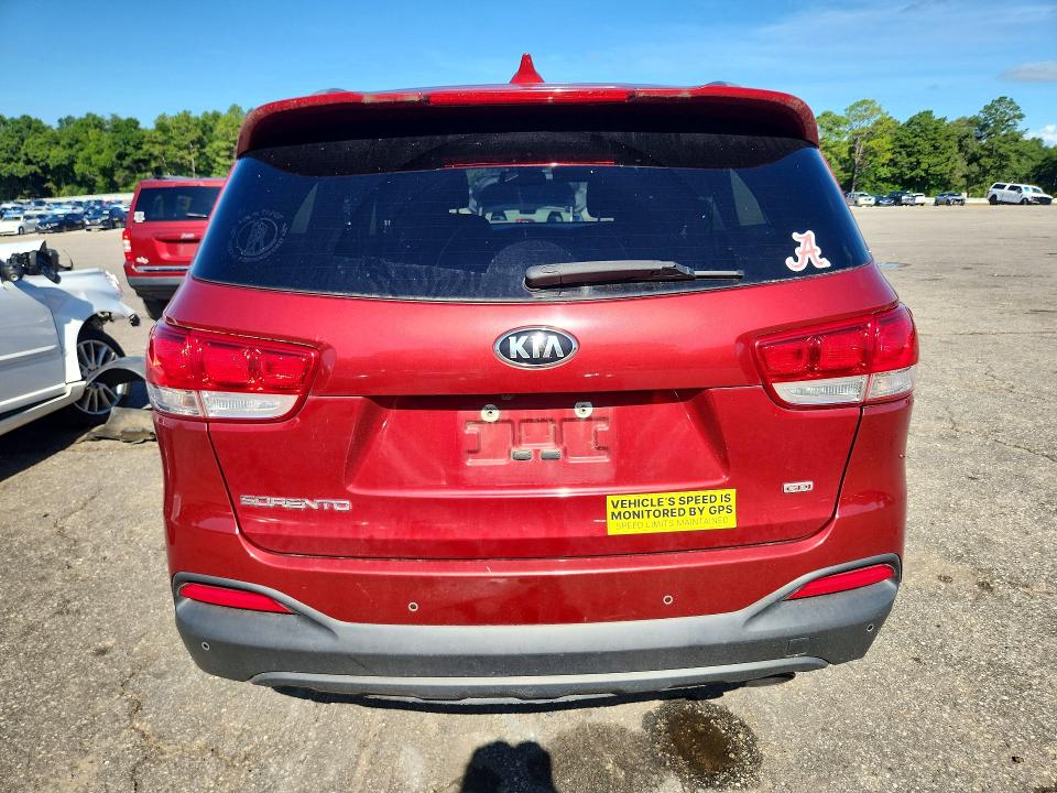 2017 Kia Sorento VIN 5XYPGDA38HG209907 COPART salvage auction — FRONT END, Ga - Certificate Of Title, sold $1,050 on 2026-07-27 (photo 6)