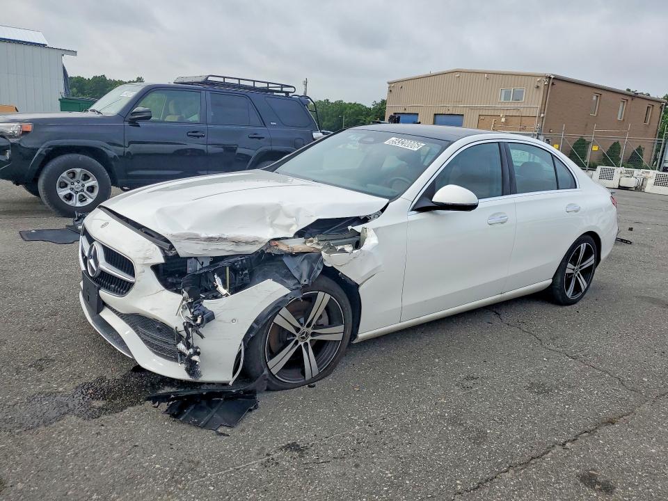 2025 Mercedes-benz C class VIN W1KAF4HB0SR255509 COPART salvage auction — FRONT END, FL - CERTIFICATE OF TITLE, sold $9,500 on 2026-07-27 (photo 1)