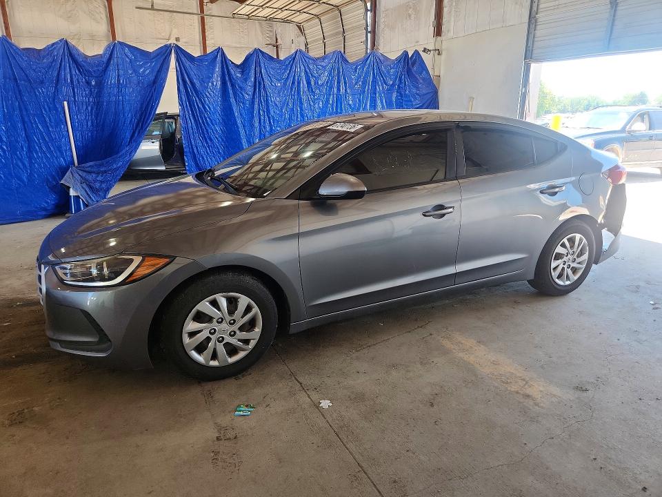 2018 Hyundai Elantra VIN KMHD74LF6JU648159 COPART salvage auction — MINOR DENT/SCRATCHES, KY - CERTIFICATE OF TITLE (P), sold $475 on 2026-07-27 (photo 1)