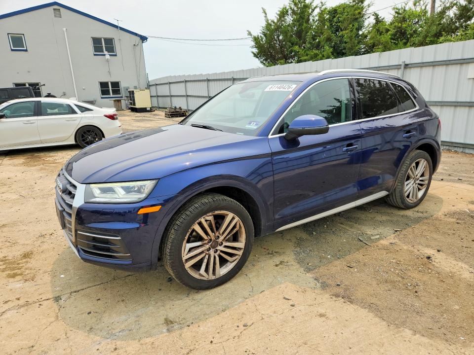 2018 Audi Q5 VIN WA1BNAFY4J2008194 COPART salvage auction — MINOR DENT/SCRATCHES, Nj - Cert Of Title-Salvage, sold $7,500 on 2026-07-20 (photo 1)