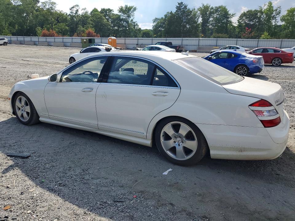 2008 Mercedes-benz S-klasse VIN WDDNG86X48A193981 COPART salvage auction — WATER/FLOOD, Sc - Cert Of Title-Salvage Water, sold $500 on 2026-08-12 (photo 2)