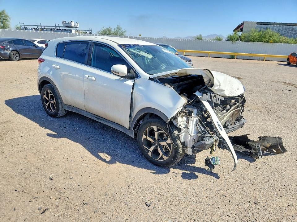 2020 Kia Sportage VIN KNDPM3AC7L7778546 COPART salvage auction — FRONT END, Az - Cert Of Title - Salvage, sold $1,300 on 2026-07-31 (photo 4)