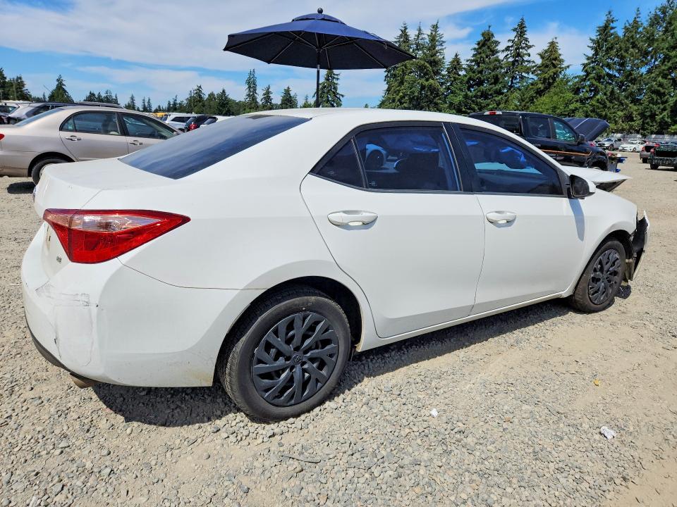2019 Toyota Corolla VIN 5YFBURHE6KP889087 COPART salvage auction — FRONT END, WA - BILL OF SALE, sold $225 on 2026-07-24 (photo 3)