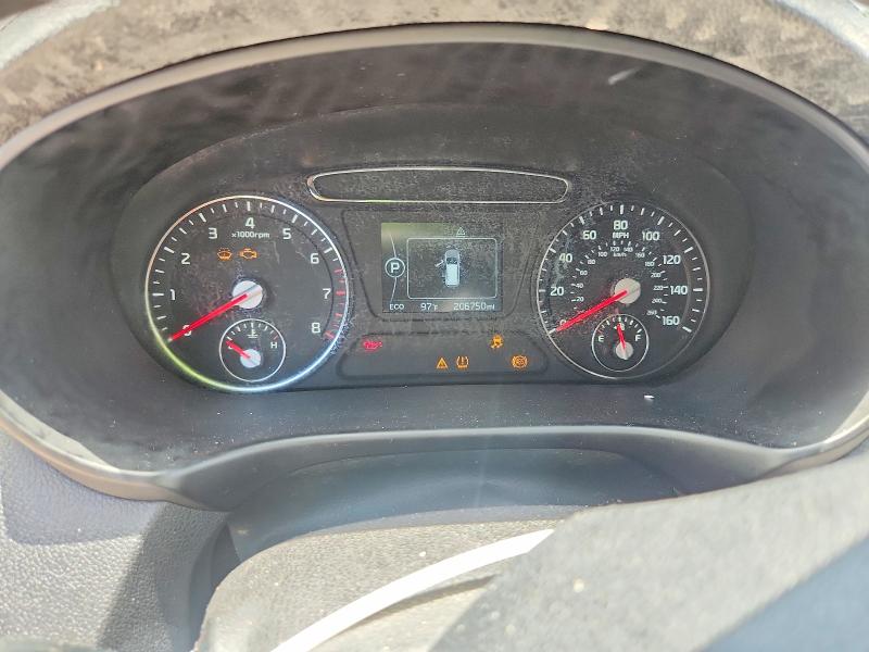 2016 Kia Sorento VIN 5XYPG4A53GG019853 COPART salvage auction — FRONT END, Fl - Cert Of Title Slvg Rebuildable, sold $875 on 2026-07-17 (photo 9)