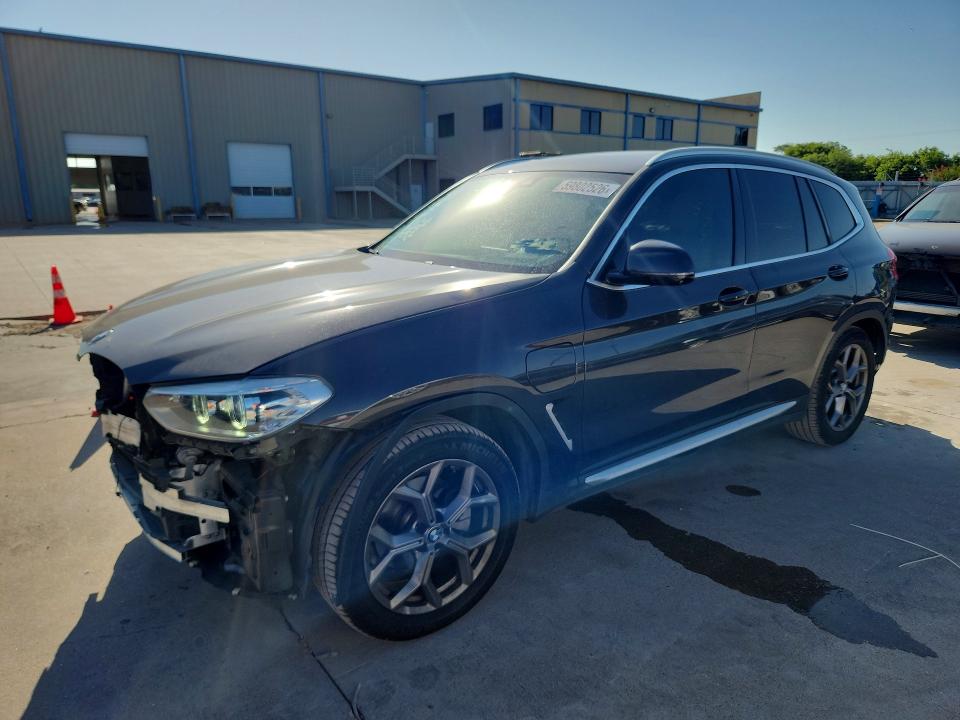 2021 BMW X3 VIN 5UXTS1C01M9D84611 — COPART salvage auction photo
